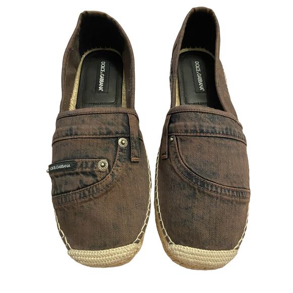 Dolce & Gabbana Mens Espadrilles Flats Logo Preppy Classic Casual Summer 11 main image 12